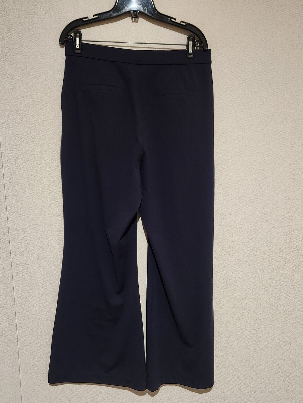 Halara Flex DayStretch High Waisted Pocket Flare Pants Midnight Blue Large - Picture 4 of 11